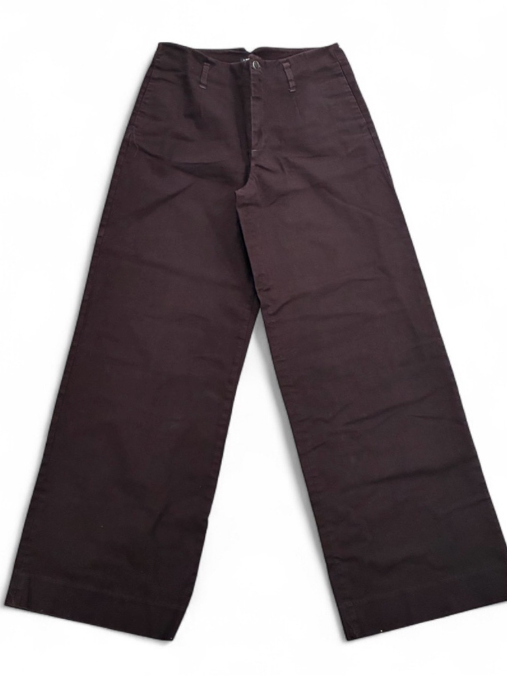 J.Peterman Wide-Leg Pants in Dark Brown